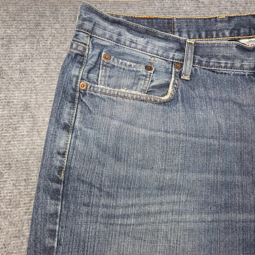 Lucky Brand Dungarees Mens 40x29 Classic Fit Blue Denim Jeans Medium Wash